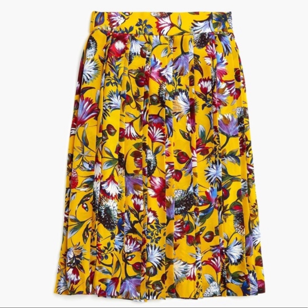 NWT JCREW SILK skirt